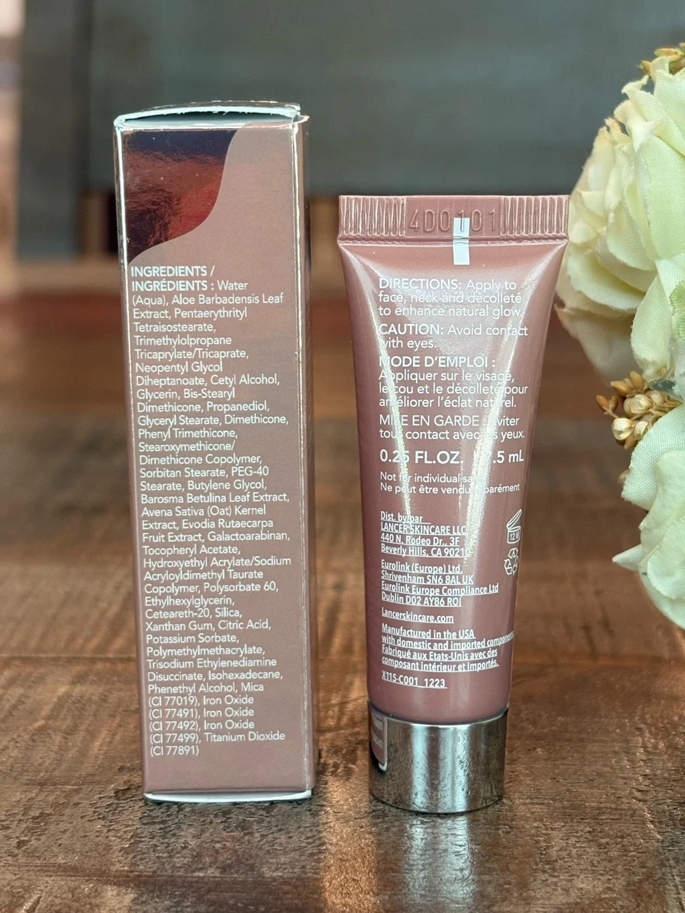 New LANCER SKINCARE Dani Glowing SKIN PERFECTOR Mini